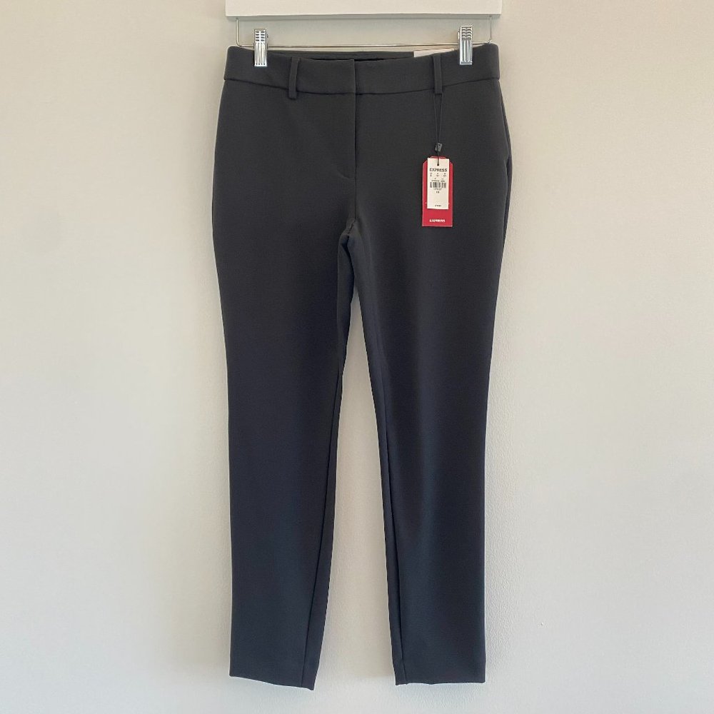 NWT Express Mid Rise Stretch Skinny Pants Black Size 4S